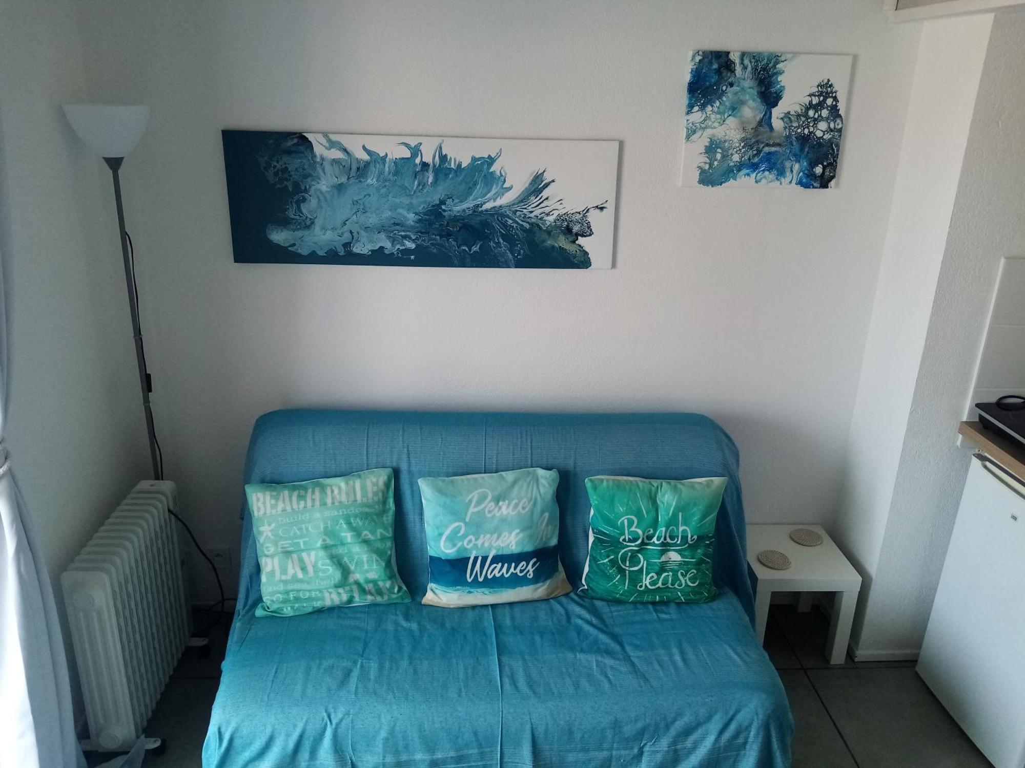 נרבון Stylish Studio Close To Beach In Residence With Pool מראה חיצוני תמונה